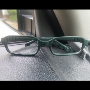 Matte Forest Green Rectangular Reading Glasse Frames Xsmall